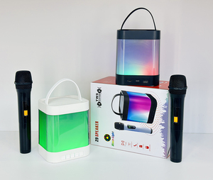 Z9 ngoài trời di động xử lý xung RGB LED ánh sáng âm nhạc bass nhỏ Mini BT không dây màu xanh răng loa karaoke Loa - Product Image 3