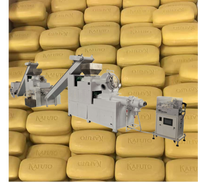 Ligne de production de savon en barre pour petites entreprises, machine à estamper le savon, machine à couper le savon, machine de fabrication de savon