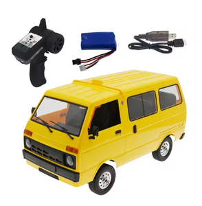 WPL RTR 2.4G D42 1:14 Scale <b>Remote</b> Control Rc Van Car Ready-to-Go USB Cable 7.4V Lithium Battery 35m Range Indoor-Outdoor - Product Image 4