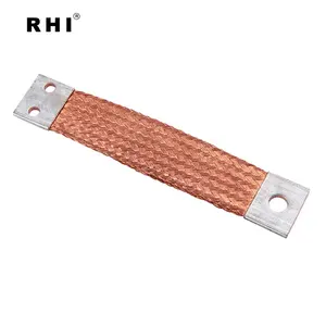 flexible Bare Copper Wire Braided busbar