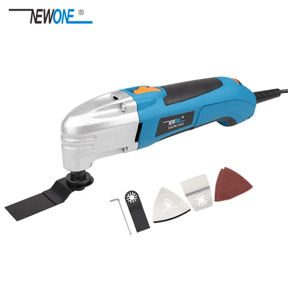 NEWONE 300W multi-master oscillating tool 6 variable speed multi purpose tool trimmer saw multi-function tool with accessories