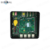 Mini PC Práctico y Ligero con CPU Intel N100, Windows 10, 8 USB, 2 HD, DP, LAN, DDR4 (máx. 32 GB), SSD MSATA, Sin Ventilador