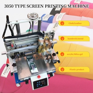Small Table Semi-Automatic Silk Screen Printer Bottle Screen Printing Machine Automatic Silk Screen Printing Machine