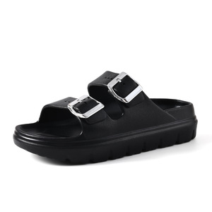 Women's Summer EVA Thick Soled Buckle Sandals Anti <b>Slip</b> Open Toe <b>Slides</b> For Beach Wear - Product Image 5