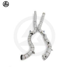 Tubo de bajada CSZ de ajuste perfecto para <span class=keywords><strong>Mercedes</strong></span> Benz <span class=keywords><strong>AMG</strong></span> GT GTC GTR <span class=keywords><strong>GTS</strong></span> 4,0 T, tubo de escape de flujo libre, tubos de rendimiento del sistema de escape - Product Image 5