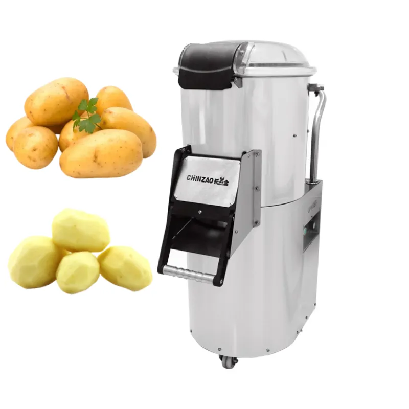 Haute qualité 15L Commercial patate douce éplucheur Machine automatique électrique prix pomme de terre lavage et épluchage Machine