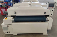 Machine à essuyer la peinture à base d'eau motorisée pour PLC de production de MDF et composants du noyau du moteur pour ponceuse de couleur