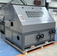 Máquina Totalmente Automática para Pulir y Eliminar Óxido de Vigas en H, Perfiles Angulares y Tubos Cuadrados, con Motor y Fuente de Alimentación Enchufable de Acero Inoxidable