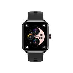 Montre connectée BT avec GPS, étanche, 350 mAh, écran tactile AMOLED, fonction d'appel, suivi du sommeil, forme carrée avec boussole de mouvement - Product Image 2