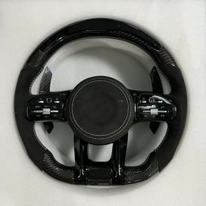 Volant en fibre de carbone de haute qualité pour <span class=keywords><strong>Mercedes</strong></span> Benz W246 2023 <span class=keywords><strong>2022</strong></span> B200 CLA E220 <span class=keywords><strong>AMG</strong></span> CLE, accessoires intérieurs de voiture - Product Image 3