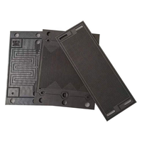 Plaques bipolaires en graphite de haute pureté personnalisées, cellules électrolytiques de batterie avancées, conductivité stable, fourniture en gros OEM.