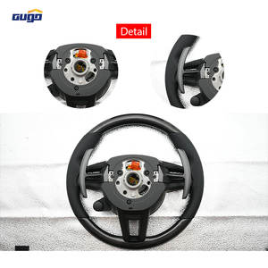 Volant de voiture en cuir et fibre de carbone GUGO Luxury à 3 branches pour <span class=keywords><strong>Porsche</strong></span> <span class=keywords><strong>911</strong></span> (992) 2020+ Résistance aux UV/à la corrosion Garantie de 2 ans - Product Image 5