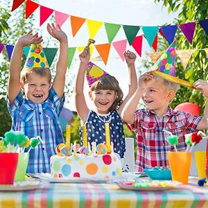 Custom <strong>Blank</strong> <strong>Felt</strong> <strong>Pennants</strong> Wholesale Rainbow <strong>Felt</strong> Fabric <strong>Pennant</strong> Banners - Product Image 6
