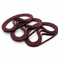 Cinta de Lijado Abrasiva de Nylon para Pulido Uniforme de Paneles de Pasamanos de Acero Inoxidable, Acabado Satinado para Equipos de Construcción