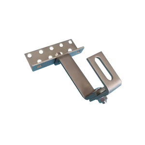 Solar Roof Hook Pv <b>Bracket</b> Adjustable Galvanized Steel Solar Tile Roof Hook Mount Kit for Solar Mounting System - Product Image 4