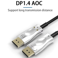 8K 60Hz DP 1.4 AOC Aktif Optik Kablo LSZH Kontrol Odası AV Sistem Entegrasyon Projesi için 1m-100m Özelleştirilebilir