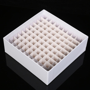 กล่องแช่เย็นกระดาษหยวนยี่ 100 ช่อง ฝาเปิดแบบพลิก กันน้ำ สำหรับเก็บตัวอย่าง - Product Image 2