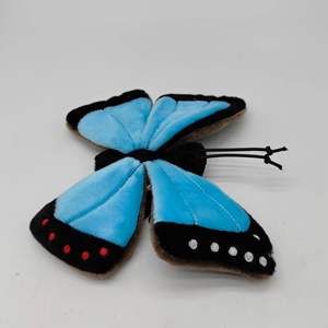 <span class=keywords><strong>Série</strong></span> d'insectes simulés jouets en peluche mignon en peluche papillon mante abeille porte-clés en gros petit pendentif poupées cadeau - Product Image 6