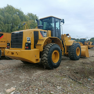 Chargeuse sur pneus d'occasion Cat 950H, faible nombre d'heures, d'origine japonaise, modèle classique robuste, efficace pour les carrières et la construction. - Product Image 1