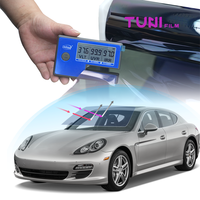 Film teinté Nano PET VLT 5-70% à changement de couleur, auto-réparant et anti-rayures pour vitres de voiture – Vente directe usine