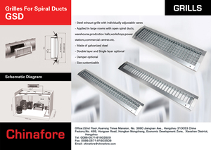 Hệ Thống & Phụ Kiện HVAC Vỉ Thông Gió Cho Ống Xoắn Ốc - Product Image 4