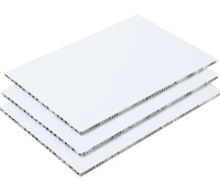 Panneau de plafond en nid d'abeille en aluminium, panneau de plafond architectural, résistant au feu et à l'eau, écologique, garantie 5 ans pour les projets de luxe
