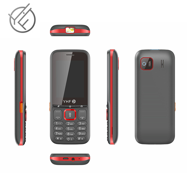 Hot Sale Rugged Dual Sim Phone Big Speaker Slim Big Screen Sc6531e Chipset Bar Phone Mobile Phone