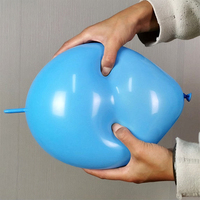 Ballons à queue de 10 pouces de haute qualité, couleurs pastel mates, style rétro, pour fêtes de Noël et événements, ballons à queue Love Quick Link