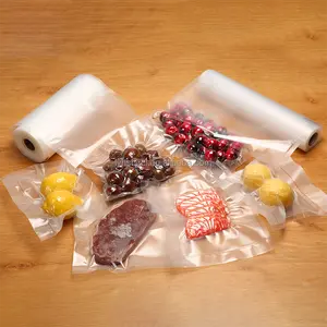 vakuum-plastiktüte kundendefinierte vakuum-verpackungsbeutel für gefrorene garnelen / verpackungsbeutel für gefrorene garnelen lebensmittel / plastikmaterial für meeresfrüchte