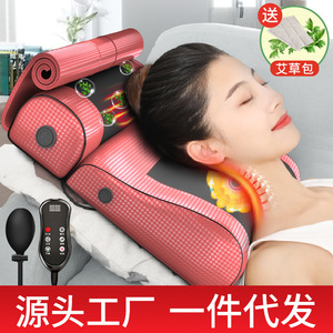 Multifunctional Neck Shoulder Massage Pillow USB Rechargeable Hot Compress For Head Neck Waist Back - Product Image 5