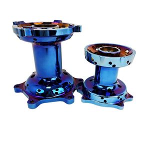 Bujes de Rueda CNC Azul Quemado para CR CRF 125 250 <span class=keywords><strong>450</strong></span>, Juego de Bujes de Aluminio Anodizado Rojo de Alta Durabilidad para Motocross y <span class=keywords><strong>Supermoto</strong></span> - Product Image 5