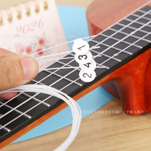 Ukulele <b>Strings</b> <b>Nylon</b> 4-<b>String</b> For Beginners Practice <b>Guitar</b> <b>Strings</b> - Product Image 1