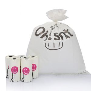 Bolsas Gruesas Blancas Ecológicas Biodegradables EPI para Desechos de Mascotas, Tipo Enrollable, para Paseos al Aire Libre y Limpieza de Mascotas - Product Image 2