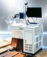 Machine de gravure laser CO2 Huike nouvelle génération 30W 60W, fonctionnement simple pour le marquage de logos sur plastique et acrylique