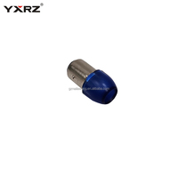 Vente en gros 12V 1157 Led Bay15D flash stroboscopique ampoule halogène couleur de la lumière bleue clignotant arrière de direction ampoule de clignotant de moto