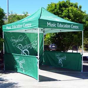 Nhiệm vụ nặng nề gấp sự kiện ngoài trời triển lãm thương mại Tùy chỉnh in Pop Up triển lãm UV bảo vệ lều chống thấm nước với cờ - Product Image 3