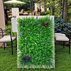 Durable resistente <span class=keywords><strong>a</strong></span> los rayos UV planta Vertical pared jardín decoración planta <span class=keywords><strong>Artificial</strong></span> boj <span class=keywords><strong>seto</strong></span> Fondo hierba <span class=keywords><strong>Artificial</strong></span> pared verde - Product Image 4