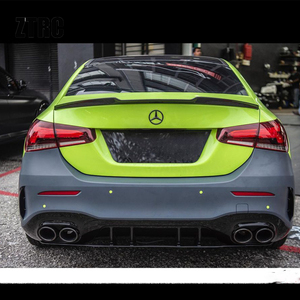 For A-Class W177 V177 Sedan CS Style Carbon Fiber <b>Rear</b> <b>Spoiler</b> Trunk Wing 2018-2023 - Product Image 2