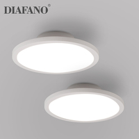 Vente en gros 48v 12w ultra-mince rond de luxe nordique salon chambre moderne encastré plafonnier LED