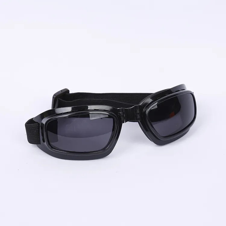 Óculos de sol coloridos anti-respingo, preto, transparente, plástico, uso diário, prevenção de poeira, respingo de areia