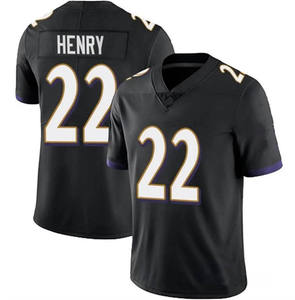 Maillots de football pour hommes Baltimore 0 Smith 8 Lamar Jackson 22 Derrick Henry 4 Flowers 14 Hamilton Maillots de football cousus édition limitée - Product Image 5