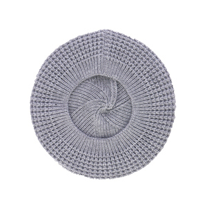 Béret en <span class=keywords><strong>tricot</strong></span> Vintage pour <span class=keywords><strong>femme</strong></span>, casquette d'hiver décontractée, élastique, couleur unie, <span class=keywords><strong>bonnet</strong></span> chaud pour l'extérieur, fête - Product Image 6