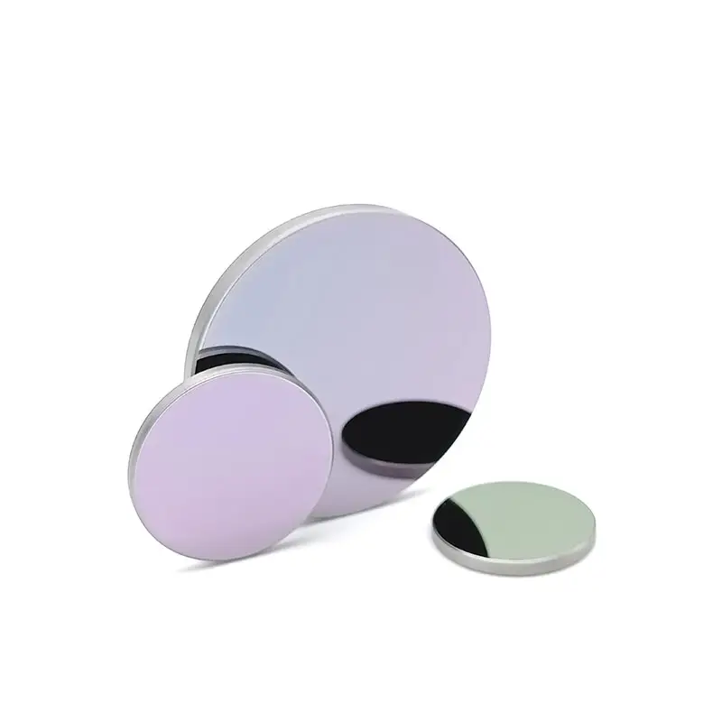 Круглое плоское покрытие AR/DLC 8-12um пользовательская оптическая инфракрасная Защитная оконная линза для термического применения