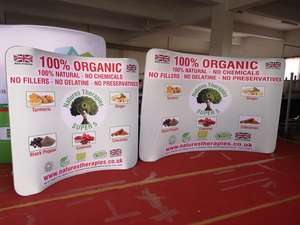 कारखाने अनुकूलित महान डिजाइन कपड़े तनाव वक्र कस्टम मुद्रण फोटोग्राफी के लिए पृष्ठभूमि को इकट्ठा करने के लिए आसान - Product Image 2