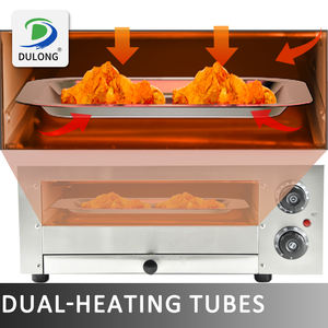 Liquidación: Horno de <span class=keywords><strong>Pizza</strong></span> Comercial de Acero Inoxidable de Alta Calidad con Diseño de Panel de Control Sencillo para Cocina Central - Product Image 5