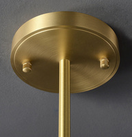 Lustre en verre moderne et minimaliste pour hôtel, lampe suspendue intérieure en verre personnalisée pour salon, lustre en verre artistique bleu en forme de fleur