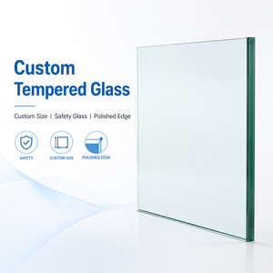 Vidrio Templado de Seguridad Personalizado, Panel de Vidrio Reforzado Irrompible para Cubiertas de Piscinas, Soláriums, Invernaderos, Venta al por Mayor de Fábrica - Product Image 1