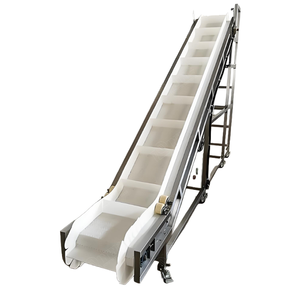<strong>Inclined</strong> <strong>Belt</strong> <strong>Conveyor</strong> with Skirt Edge, Heavy Duty Edge-Guarded <strong>Conveyor</strong> for Mining Cement Plant - Product Image 6