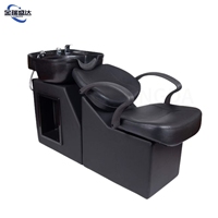 Fauteuil de lavage moderne et minimaliste Jinruishengda, origine Chine, avec bac en céramique et fonction d'aspiration intégrée