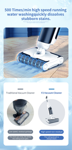 Lavatrice a pavimento per uso domestico portatile wireless intelligente spazzata automatica mocio OEM lavatrice personalizzata - Product Image 3